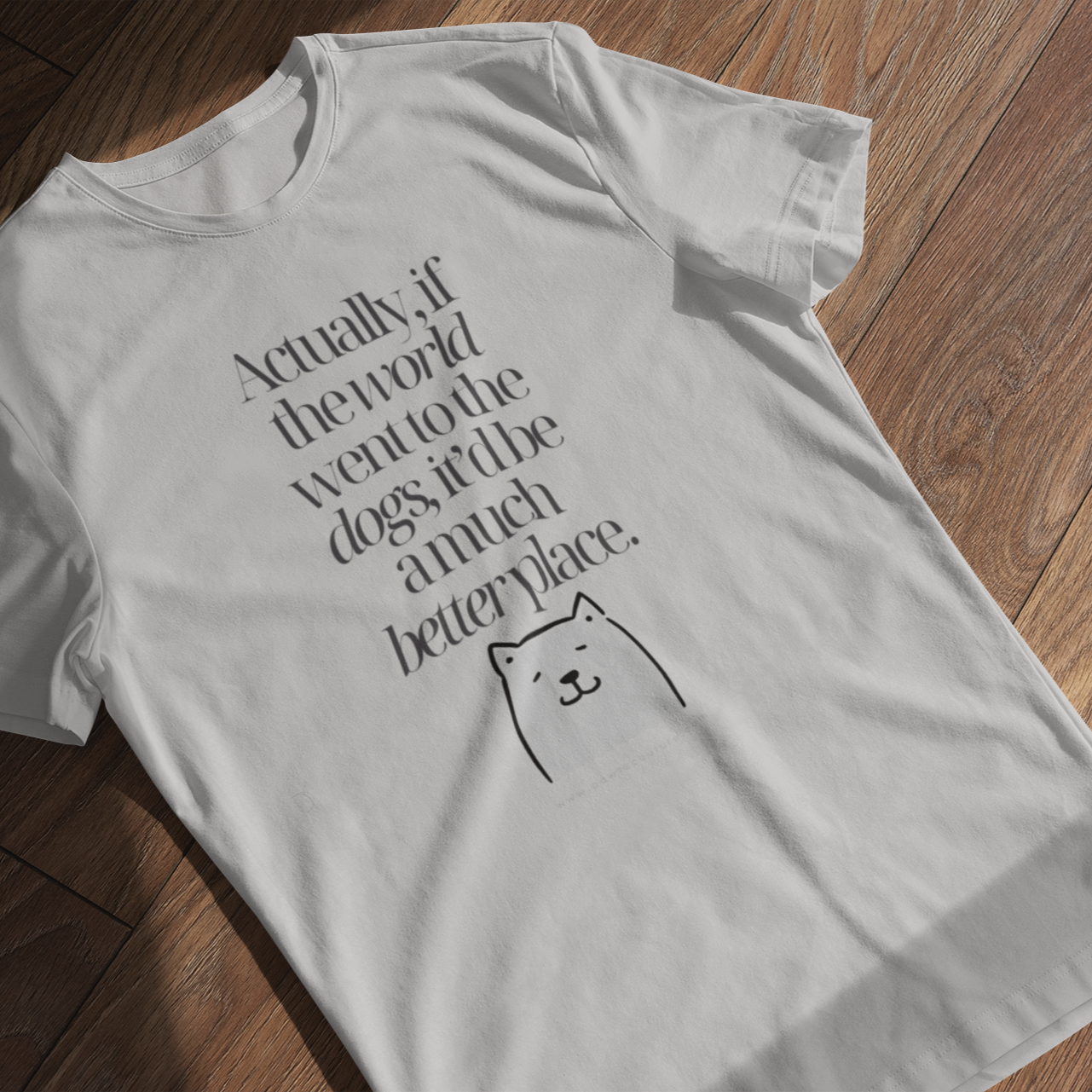 'Gone To The Dogs' Unisex Classic Crew T-Shirt